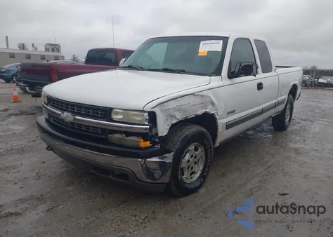 2002 Chevrolet Silverado 1500 Ls from USA, damaged, VIN 1GCEK19T82E222438